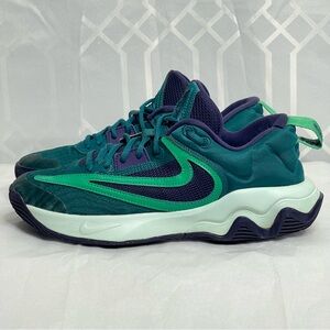 Nike Giannis Immortality 3 Basketball Shoes Geode Teal Purple Men’s Size 8.5